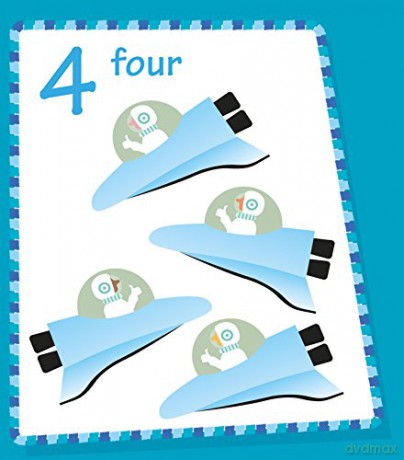 Numbers 1 - 20: 4 (Collins Children's Poster) [KSIĄŻKA]