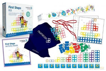 Numicon at Home First Steps kit - Tony Wing [KSIĄŻKA]