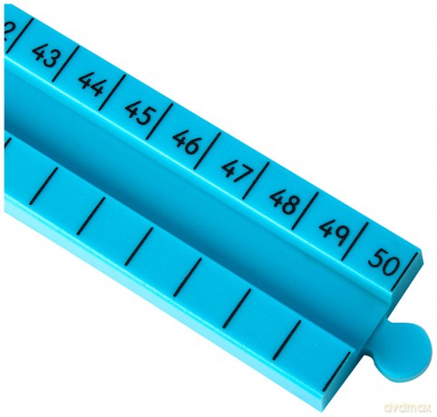 Numicon: 1-100cm Number Rod Track [KSIĄŻKA]
