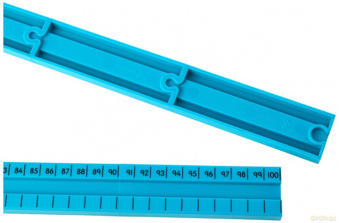 Numicon: 1-100cm Number Rod Track [KSIĄŻKA]