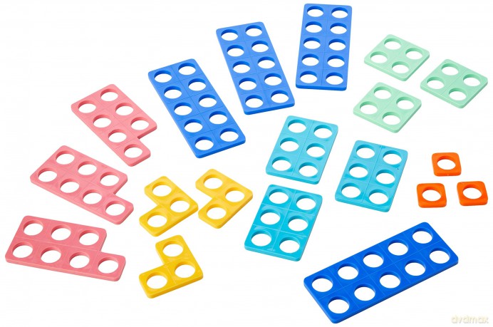 Numicon: Box of 80 Numicon Shapes (Numicon Apparatus) [KSIĄŻKA]