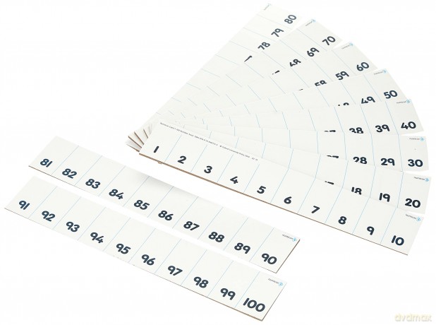 Numicon: Card 1-100 Number Track - Unknown [KSIĄŻKA]