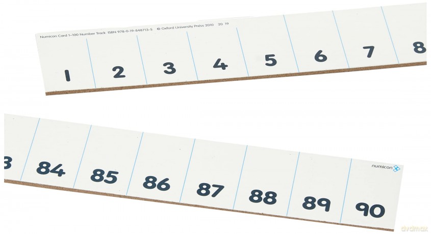 Numicon: Card 1-100 Number Track - Unknown [KSIĄŻKA]