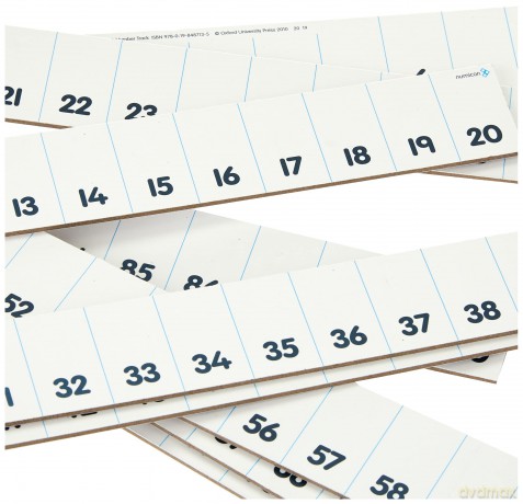 Numicon: Card 1-100 Number Track - Unknown [KSIĄŻKA]