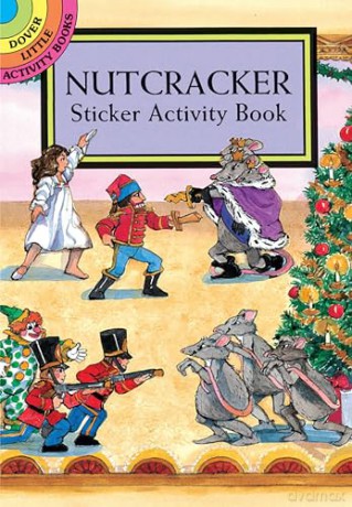 Nutcracker Sticker Activity Book (Little Activity Books) - Rudyard Kipling [KSIĄŻKA]