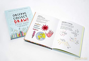 Observe, Collect, Draw! Journal: A Visual Journal, Discover the Patterns in Your Everyday Life - Giorgia Lupi [KALENDARZ]