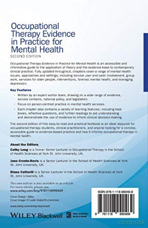 Occupational Therapy Evidence in Practice for Mental Health, 2nd Edition - Cathy Long [KSIĄŻKA]