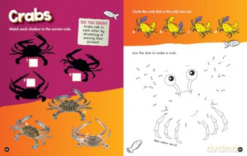 Ocean Activity and Colouring Book (National Geographic Kids) [KSIĄŻKA]