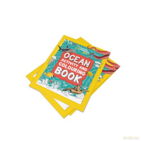 Ocean Activity and Colouring Book (National Geographic Kids) [KSIĄŻKA]