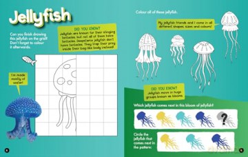 Ocean Activity and Colouring Book (National Geographic Kids) [KSIĄŻKA]