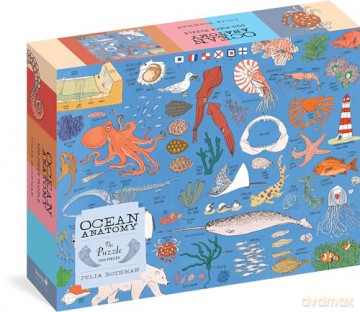 Ocean Anatomy: The Puzzle (500 pieces) - Julia Rothman [KSIĄŻKA]