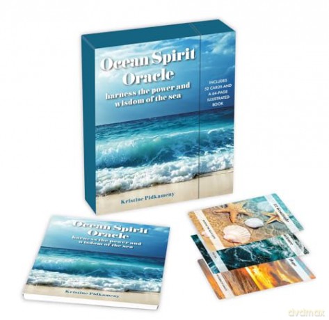Ocean Spirit Oracle: Harness the power and wisdom of the sea - Kristine Pidkameny [KSIĄŻKA]