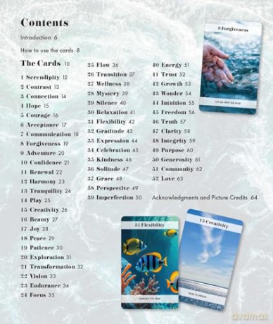 Ocean Spirit Oracle: Harness the power and wisdom of the sea - Kristine Pidkameny [KSIĄŻKA]