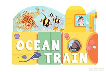 Ocean Train (On-Track Learning): An Activity Board Book - Robbins/Covelli [KSIĄŻKA]