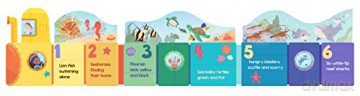 Ocean Train (On-Track Learning): An Activity Board Book - Robbins/Covelli [KSIĄŻKA]
