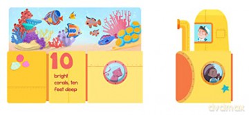 Ocean Train (On-Track Learning): An Activity Board Book - Robbins/Covelli [KSIĄŻKA]