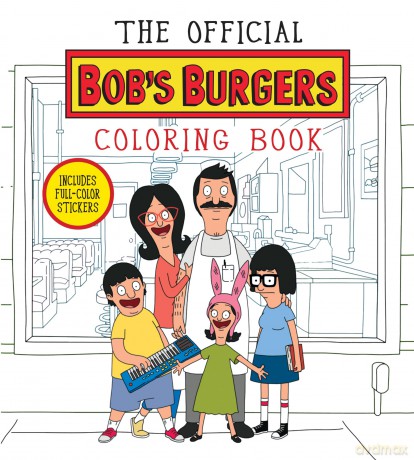 Official Bob's Burgers Coloring Book - Bouchard [KSIĄŻKA]