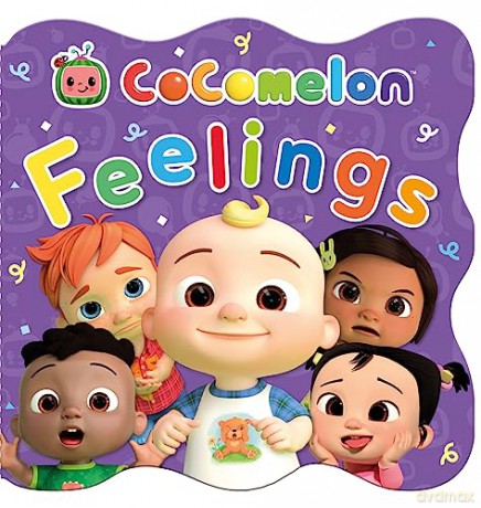 Official CoComelon: Feelings: Discover feelings and emotions with JJ and friends in this fun, early-learning illustrated board book for children aged 1, 2, 3 and 4 years [KSIĄŻKA]