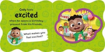 Official CoComelon: Feelings: Discover feelings and emotions with JJ and friends in this fun, early-learning illustrated board book for children aged 1, 2, 3 and 4 years [KSIĄŻKA]