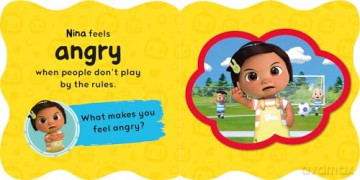 Official CoComelon: Feelings: Discover feelings and emotions with JJ and friends in this fun, early-learning illustrated board book for children aged 1, 2, 3 and 4 years [KSIĄŻKA]