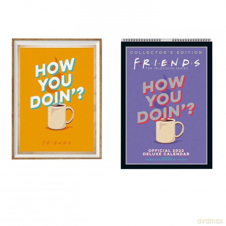 Official Friends 2022 Calendar - Special Edition Calendar With Detachable Artwork For Framing (The Official Friends Special Edition A3 Calendar) - Danilo Promotions LTD [KALENDARZ]