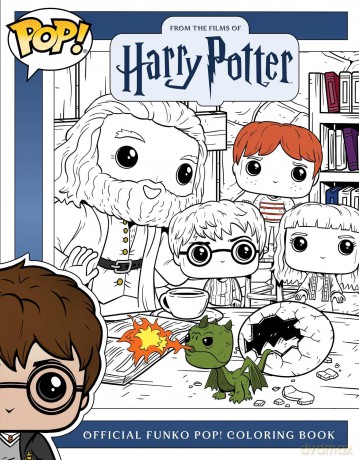 Official Funko Pop Harry Potter Coloring Book - Insight Editions [KSIĄŻKA]