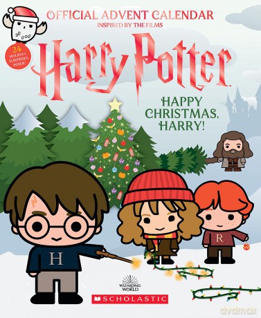 Official Harry Potter Kalendarz Adwentowy: Official Kalendarz Adwentowy - Scholastic [KALENDARZ]