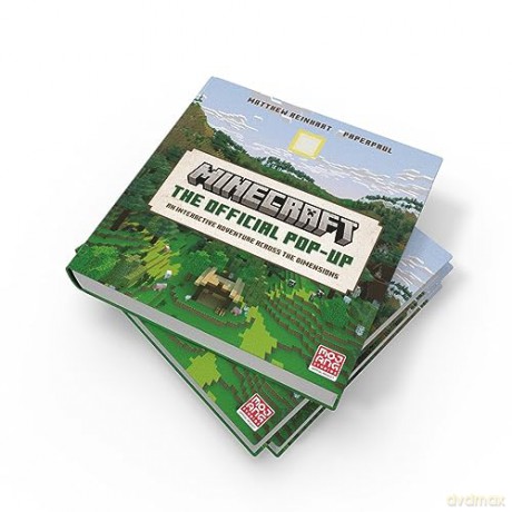 Official Minecraft Pop-Up: An official Minecraft pop-up book, fully illustrated with interactive elements - perfect for kids and gamers, new for 2024 - Mojang Ab [KSIĄŻKA]