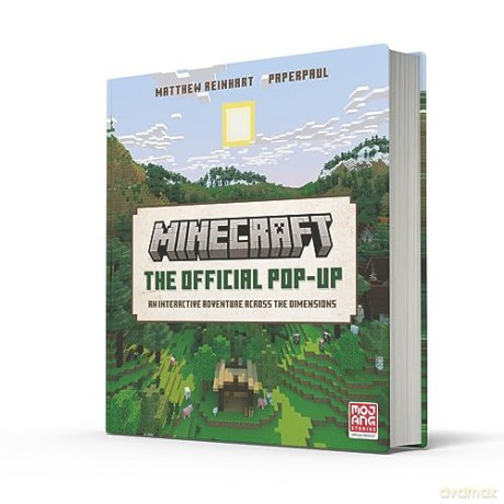 Official Minecraft Pop-Up: An official Minecraft pop-up book, fully illustrated with interactive elements - perfect for kids and gamers, new for 2024 - Mojang Ab [KSIĄŻKA]
