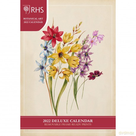 Official Royal Horticultural Society 2022 Calendar - Special Edition Calendar With Detachable Artwork For Framing - Danilo Promotions LTD [KALENDARZ]