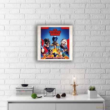 Official Suicide Squad 2 2022 Calendar - Month To View Square Wall Calendar - Danilo Promotions LTD [KALENDARZ]