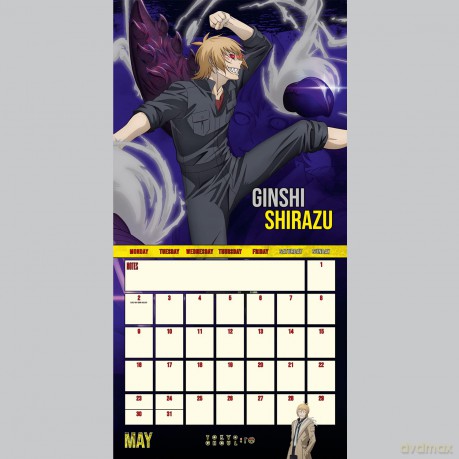 Official Tokyo Ghoul: RE 2022 Calendar - Month To View Square Wall Calendar (The Official Tokyo Ghoul Square Calendar 2022) - Danilo Promotions LTD [KALENDARZ]