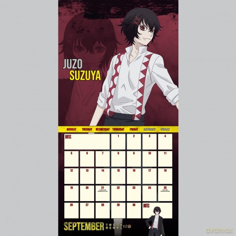 Official Tokyo Ghoul: RE 2022 Calendar - Month To View Square Wall Calendar (The Official Tokyo Ghoul Square Calendar 2022) - Danilo Promotions LTD [KALENDARZ]