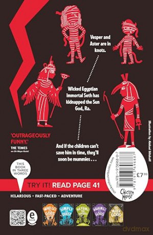 Oh Mummy Mia!: the Gods Squad take Ancient Egypt in Maz Evans's new laugh-out-loud adventure - Maz Evans [KSIĄŻKA]