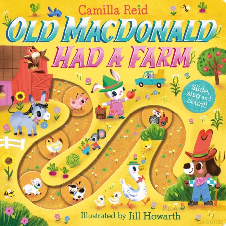 Old Macdonald had a Farm: A Slide and Count Book (Slide and Count books - Camilla Reid series) - Camilla Reid [KSIĄŻKA]