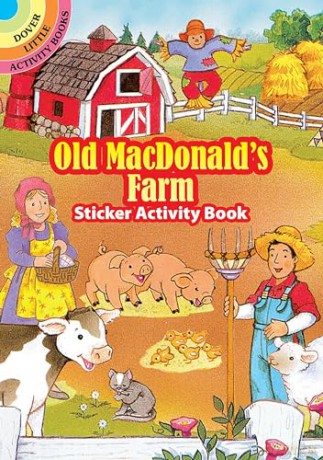 Old Macdonald's Farm Sticker Activity (Little Activity Books) - Helen Mortimer [KSIĄŻKA]