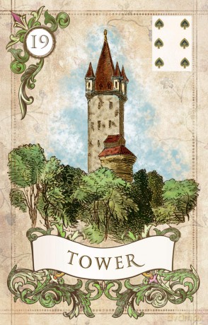 Old Style Lenormand: Fortune-Telling Cards - Alexander Ray [KSIĄŻKA]