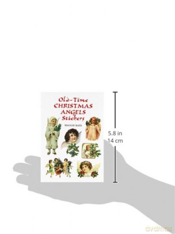 Old-Time Christmas Angels Stickers (Dover Stickers) - Paula Harrison [KSIĄŻKA]