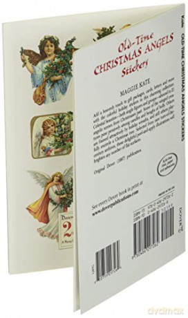Old-Time Christmas Angels Stickers (Dover Stickers) - Paula Harrison [KSIĄŻKA]