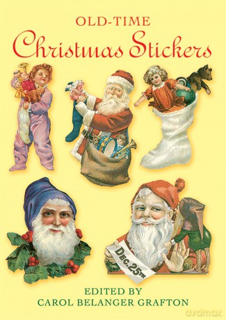 Old-Time Christmas Stickers (Dover Stickers) - Rosalind Rosenberg [KSIĄŻKA]