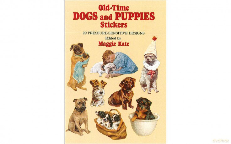Old-Time Dogs and Puppies Stickers: 29 Pressure-Sensitive Designs (Dover Stickers) - Jorge Variego [KSIĄŻKA]