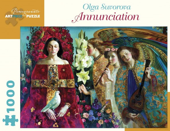 Olga Suvorova Annunciation 1000-Piece Jigsaw Puzzle - Olga Suvorova [KSIĄŻKA]