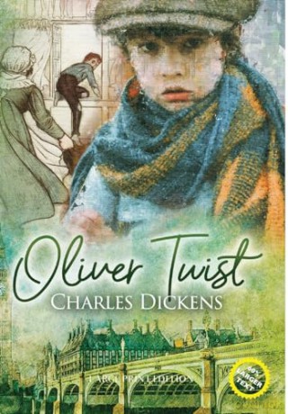 Oliver Twist (Large Print, Annotated) - Charles Dickens [KSIĄŻKA]