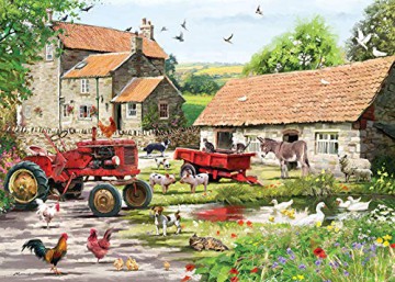 On The Farm 1000 Piece Jigsaw [PUZZLE]