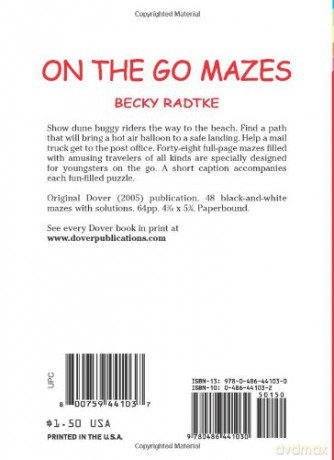 On the Go Mazes (Little Activity Books) [KSIĄŻKA]