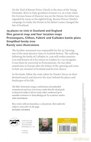 On the Trail of Bonnie Prince Charlie: 'The ideal guide to historical subjects' THE SCOTSMAN - David R. Ross [KSIĄŻKA]