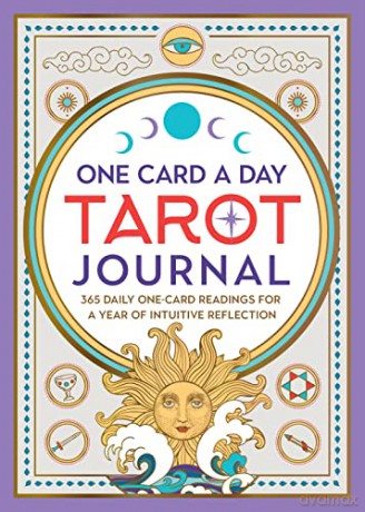 One Card a Day Tarot Journal: 365 Daily One-Card Readings for a Year of Intuitive Reflection - Melanie Baker [KSIĄŻKA]