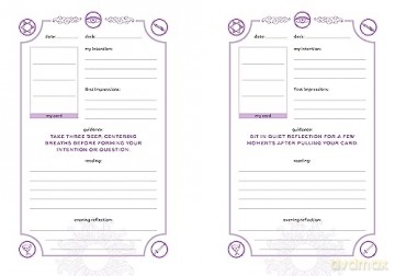 One Card a Day Tarot Journal: 365 Daily One-Card Readings for a Year of Intuitive Reflection - Melanie Baker [KSIĄŻKA]