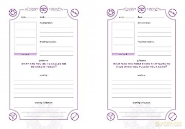 One Card a Day Tarot Journal: 365 Daily One-Card Readings for a Year of Intuitive Reflection - Melanie Baker [KSIĄŻKA]