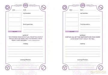 One Card a Day Tarot Journal: 365 Daily One-Card Readings for a Year of Intuitive Reflection - Melanie Baker [KSIĄŻKA]